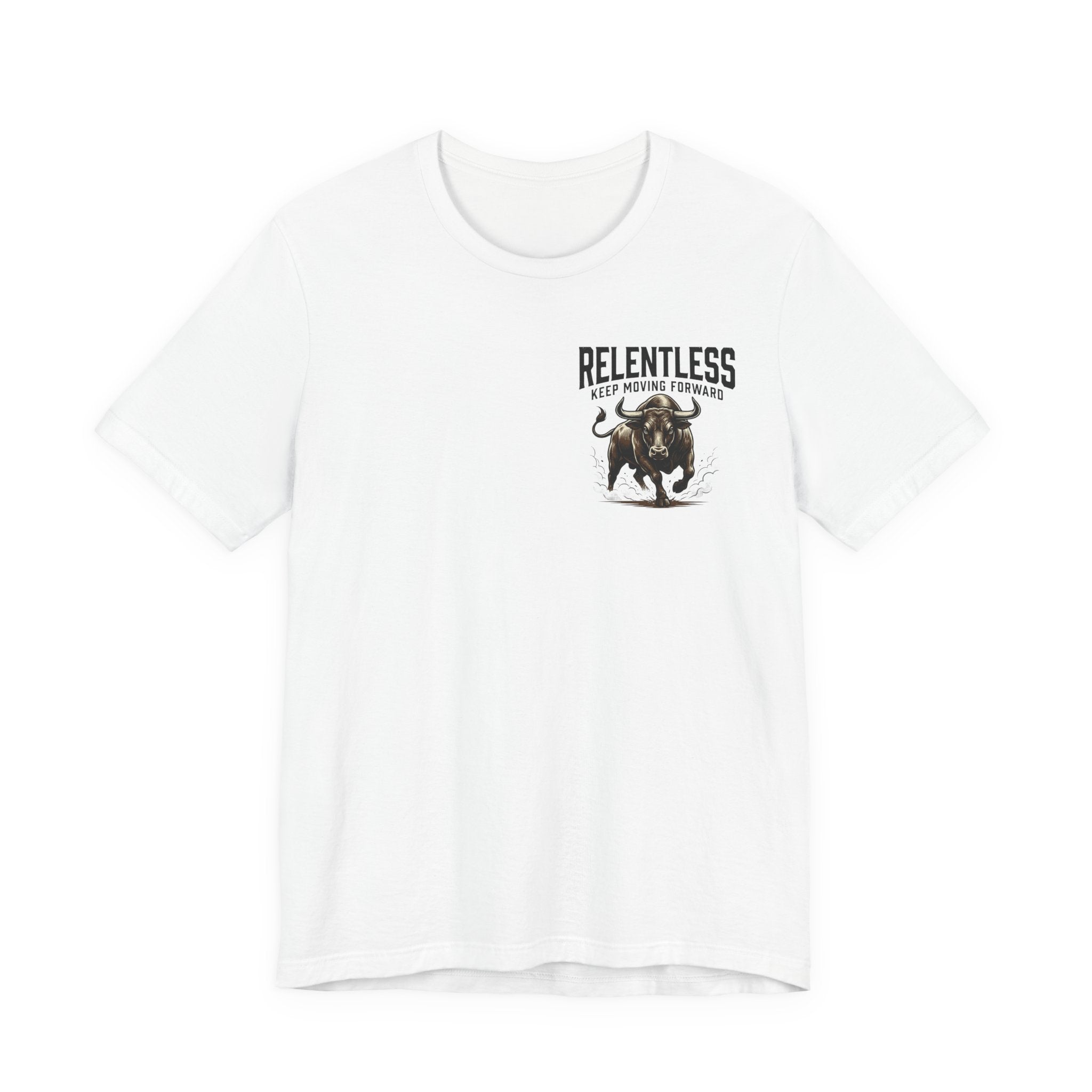 Relentless Bull Illustration Tee | Charging Bull Graphic Shirt