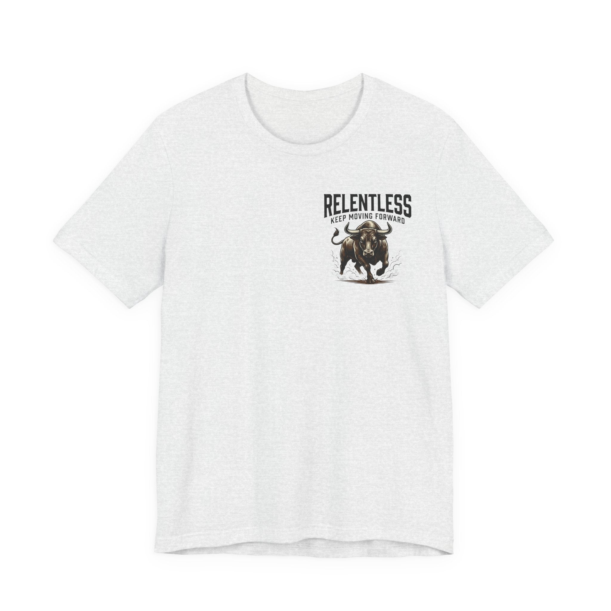 Relentless Bull Illustration Tee | Charging Bull Graphic Shirt