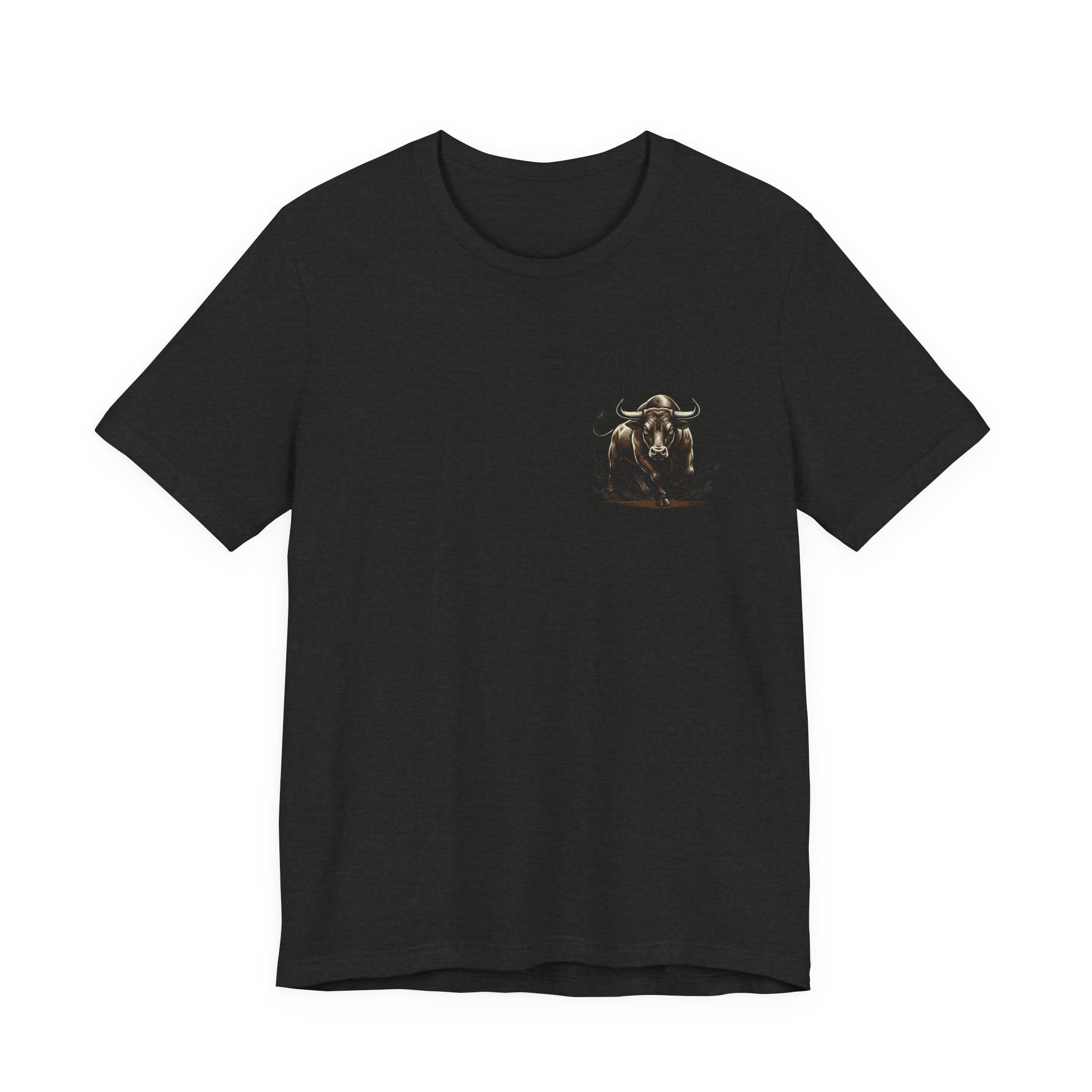 Relentless Bull Illustration Tee | Charging Bull Graphic Shirt