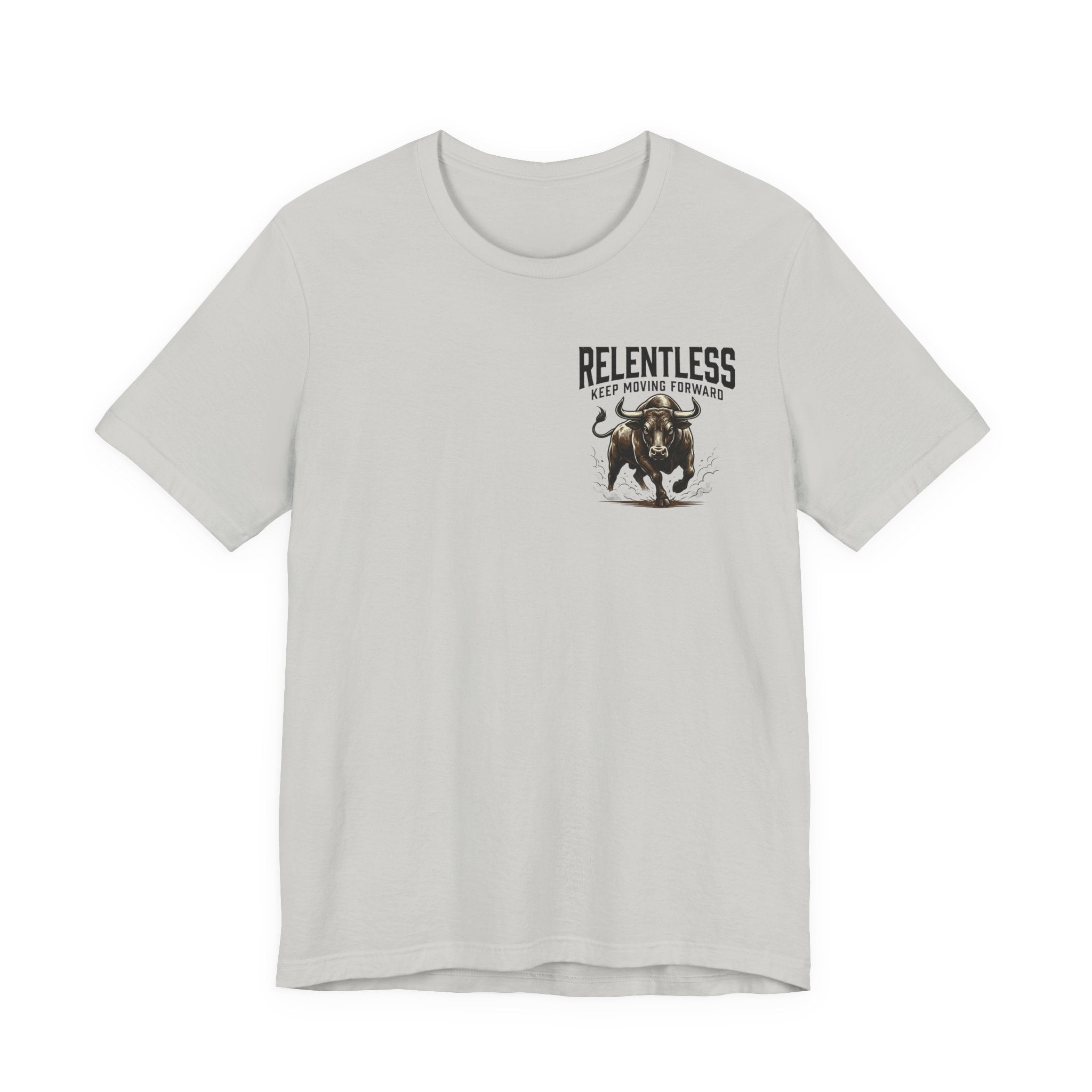 Relentless Bull Illustration Tee | Charging Bull Graphic Shirt