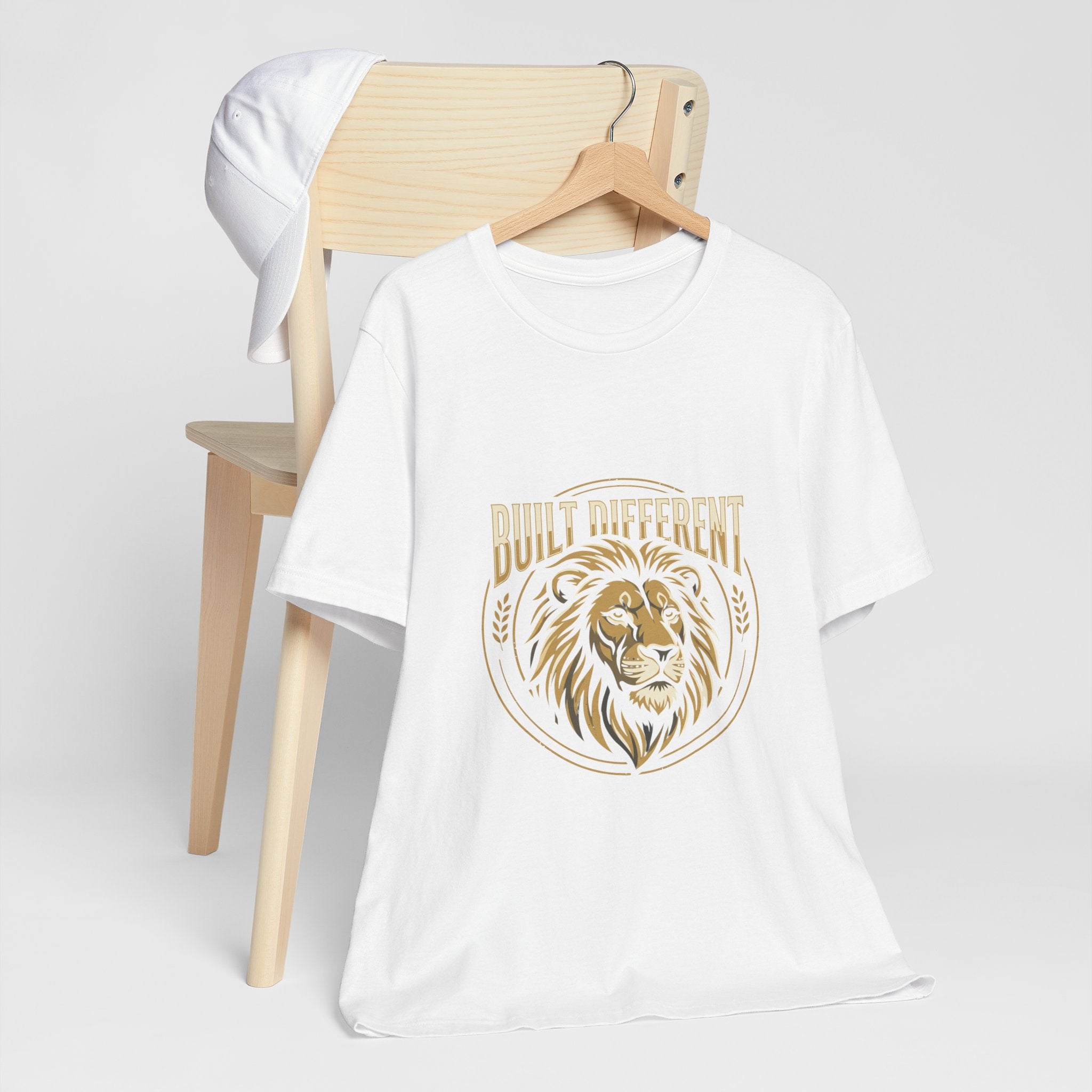 Built Different Lion tee | Lion Graphic Tee, Inspirational Lion Shirt